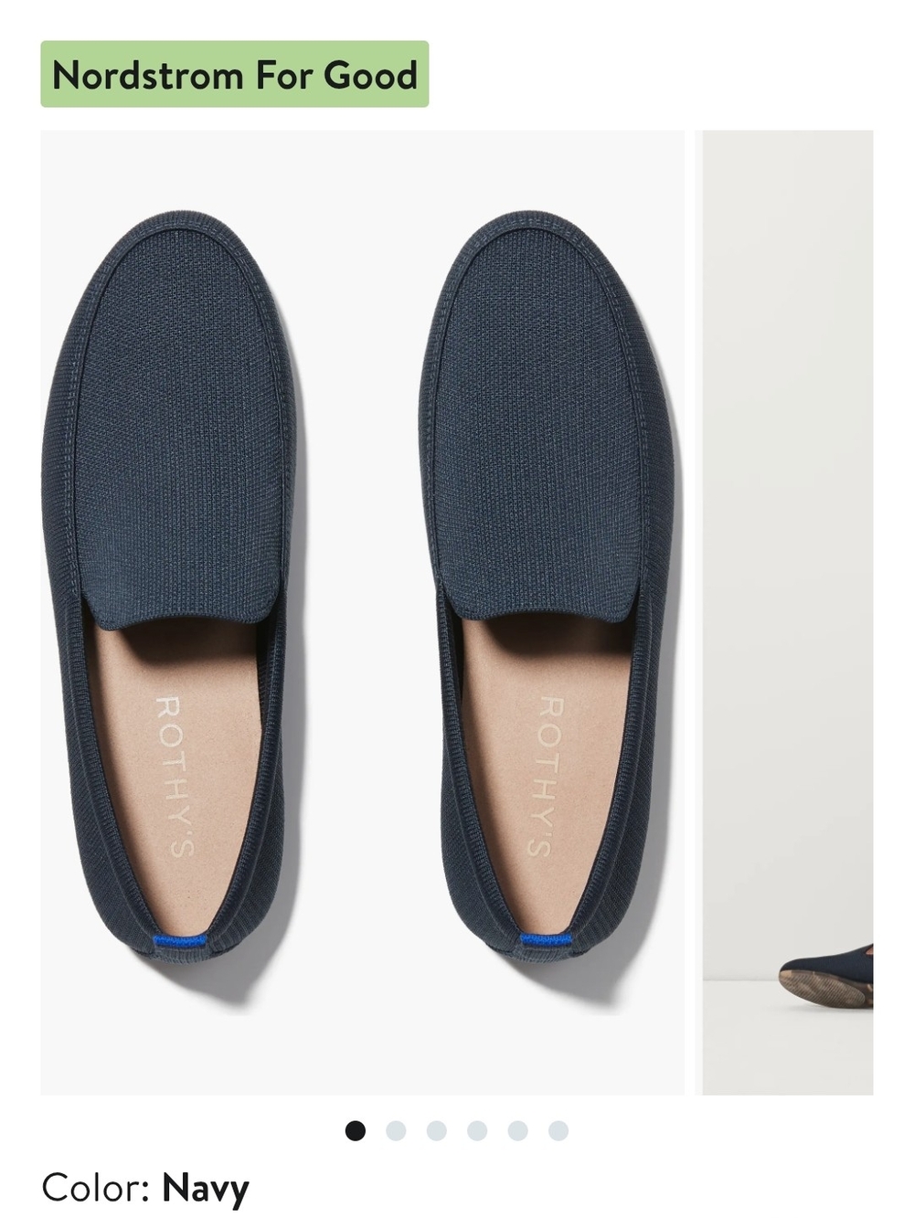 ROTHY'S Mens Blue Slip-On Loafers 12 - Picture 8 of 8